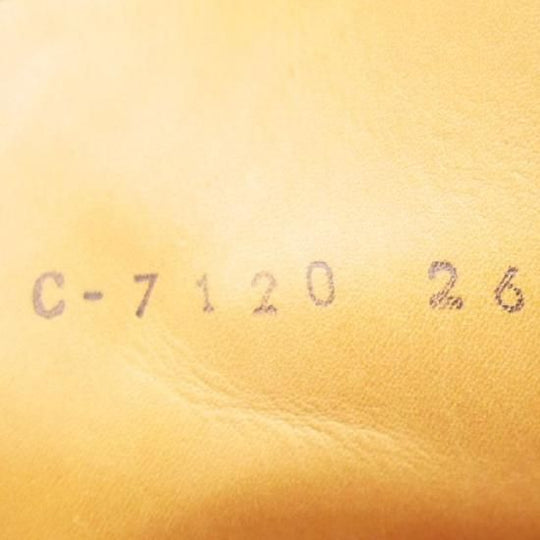 ★ショセchausser 42/26cm【希少色★NATURAL】コードバン★a253