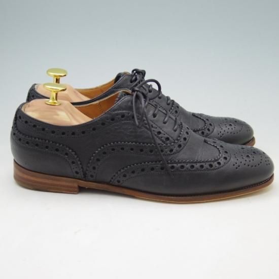 極上★チャーチ(レディース) SIZE 36.5【モデル定価￥86,900-★バーウッド/BURWOOD】カーフ仕様/黒/Church's★a245
