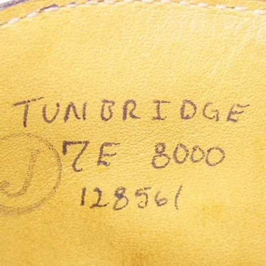 美品★ジョンロブ 7E【定価20万円以上★プレステージライン/TUNBRIDGE/8000ラスト】オックスフォード/カーフ/濃茶/メンズ/JOHN LOBB★a249