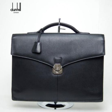 極上★ダンヒル/DUNHILL【伊製★メンズ】 ビジネス バッグ★N4485