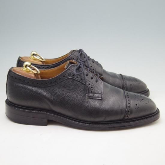 【美品】Paul Smith別注 チーニー CHEANEY ドレスシューズ 革靴 ☆(英)チーニー 8F【貴重☆ポールスミス別注/Paul Simth】セミブローグ