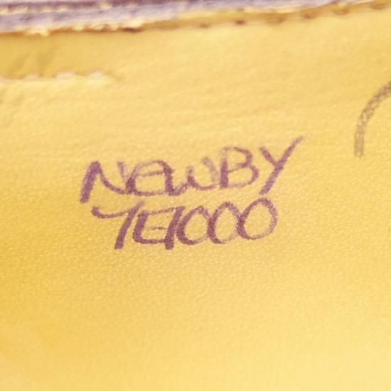 極上★ジョンロブ 7E【定価20万円以上★プレステージライン/NEWBY/7000ラスト】プレーントゥ/カーフ/モスグリーン/メンズ/JOHN LOBB★a271