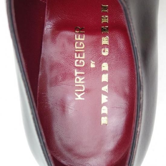 新品☆エドワードグリーン 10.5E【貴重☆KURT GEIGER別注/WINE