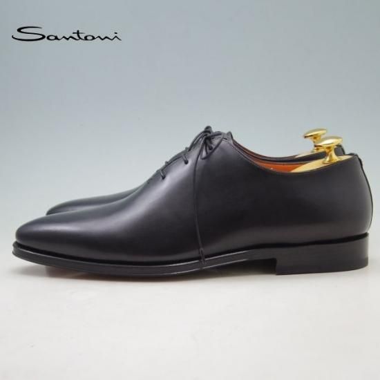 ✨上級ライン✨Santoni セミブローグ　マホガニー　グッドイヤー　ビジネス ✨上級ライン✨Santoni セミブローグ マホガニー グッドイヤー