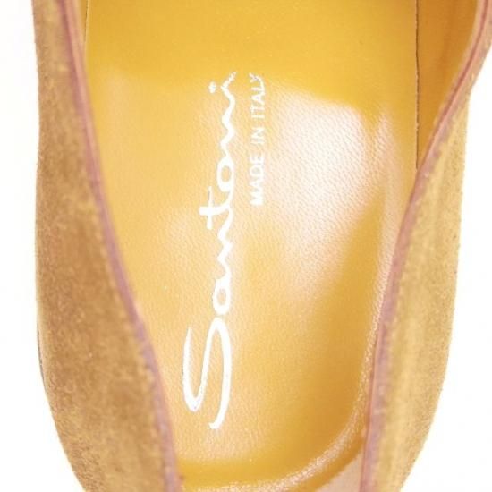 新品★サントーニ 6.5【★プレーントゥ】スエード/Santoni★a280