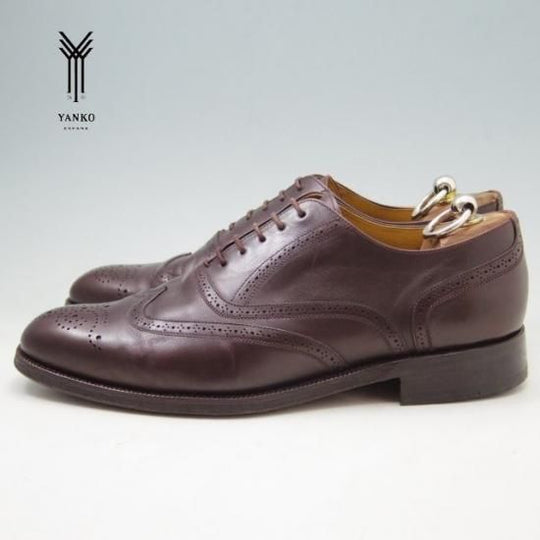 極上★ヤンコ/YANKO 7.5【★メンズ】ビジネス フルブローグ★a286