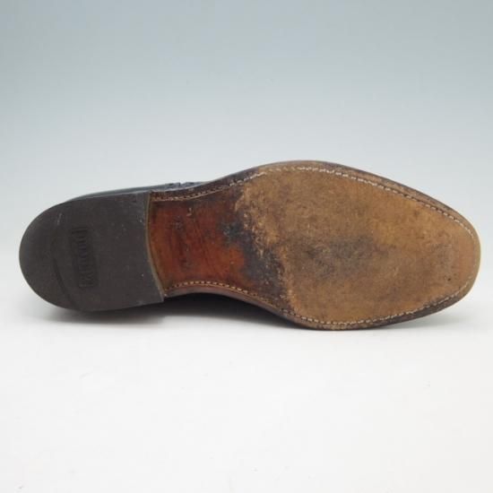 極上★チャーチ 70F/UK7【貴重★73ラスト/CHETWYND似寄りモデル】NENE/フルブローグ/ポリッシュドバインダーカーフ/黒/Church's★a290