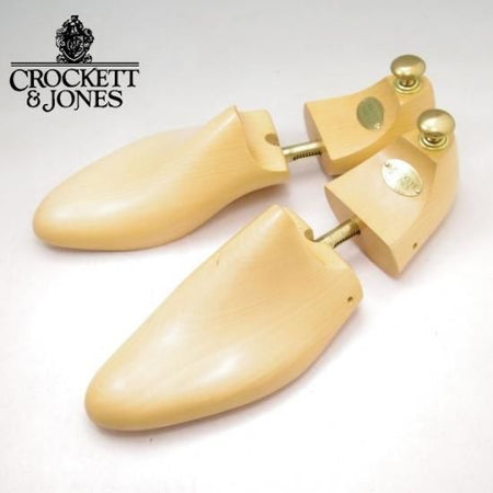 美品★クロケット&ジョーンズ SIZE 9【★純正シューツリー/631】木製シューキーパー/メンズ/Crockett&Jones★a294