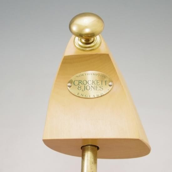 美品★クロケット&ジョーンズ SIZE 9【★純正シューツリー/631】木製シューキーパー/メンズ/Crockett&Jones★a294