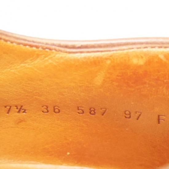 極上★パラブーツ SIZE 7.5【定価￥71,500-★シャンボード/CHAMBORD】マロン/MARRON/リスレザー/TEXソール/Uチップ/茶/Paraboot★a297