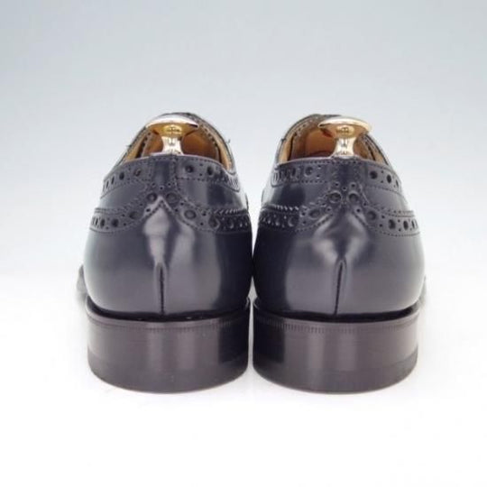 新品★チャーチ60F/UK6【定価￥96,800-★BURWOOD/バーウッド】81ラスト/4都市ロゴ/ポリッシュドバインダーカーフ/紺/Church's★a302