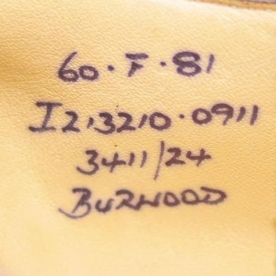 新品★チャーチ60F/UK6【定価￥96,800-★BURWOOD/バーウッド】81ラスト/4都市ロゴ/ポリッシュドバインダーカーフ/紺/Church's★a302