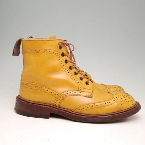 ★トリッカーズ(レディース) SIZE 5【★カントリーブーツ/L2508】カーフ/エイコンアンティーク/薄茶/Tricker's★a312