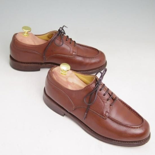 極上★パラブーツ(レディース)4.5【★シャンボード/CHAMBORD】マロン/MARRON/リスレザー/Uチップ/茶/Paraboot★a314