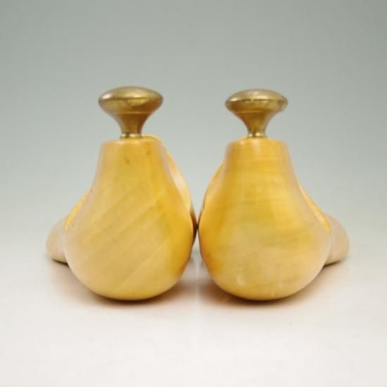 極希少★エドワードグリーン7E/F【貴重★旧トップドロワー用/ヒンジ式シューツリー/808ラスト】純正シューキーパー/木製/EDWARD GREEN★a328