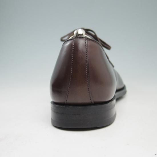 極美品★チャーチ 75F/UK7.5【貴重★(伊)JILSANDER別注/ジルサンダー】122ラスト/プレーントゥ/ポリッシュドバインダーカーフ/濃茶★a332