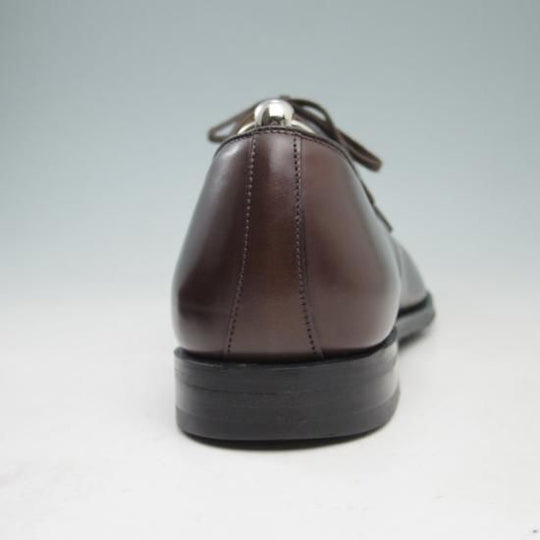 極美品★チャーチ 75F/UK7.5【貴重★(伊)JILSANDER別注/ジルサンダー】122ラスト/プレーントゥ/ポリッシュドバインダーカーフ/濃茶★a332