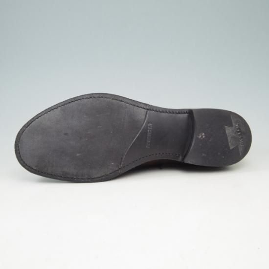 極美品★チャーチ 75F/UK7.5【貴重★(伊)JILSANDER別注/ジルサンダー】122ラスト/プレーントゥ/ポリッシュドバインダーカーフ/濃茶★a332