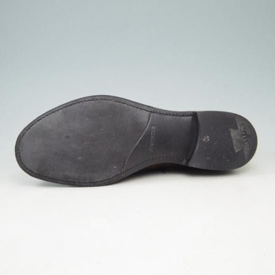 極美品★チャーチ 75F/UK7.5【貴重★(伊)JILSANDER別注/ジルサンダー】122ラスト/プレーントゥ/ポリッシュドバインダーカーフ/濃茶★a332