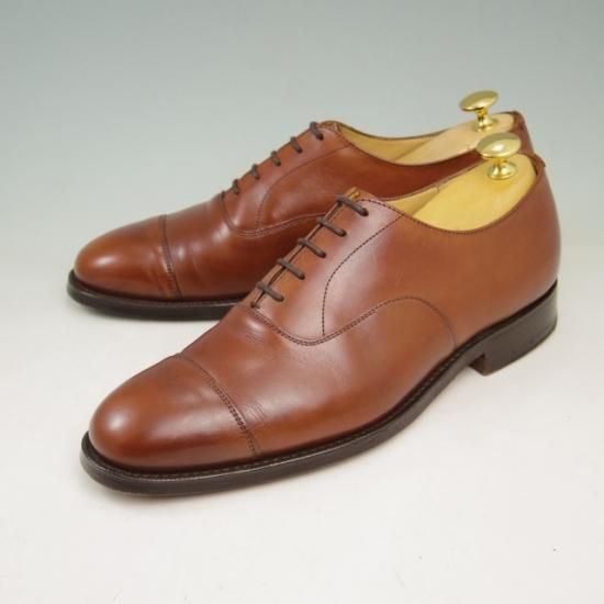 極上★チャーチ 60F/UK6【定価￥91,300-★コンサル/CONSUL】173ラスト/ストレートチップ/カーフ/茶/Church's★a333