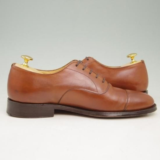 極上★チャーチ 60F/UK6【定価￥91,300-★コンサル/CONSUL】173ラスト/ストレートチップ/カーフ/茶/Church's★a333