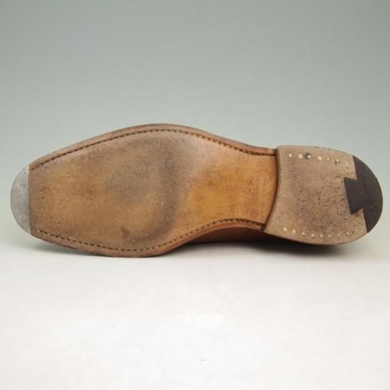 極上★チャーチ 60F/UK6【定価￥91,300-★コンサル/CONSUL】173ラスト/ストレートチップ/カーフ/茶/Church's★a333