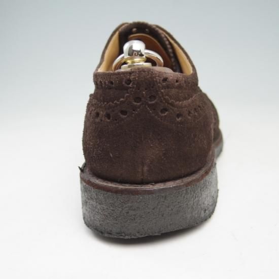 極上★チャーチ80F/UK8【定価￥86,900-★FAIRFIELD/81ラスト】フェアフィールド/フルブローグ/スエード/濃色/メンズ/Church's★a334
