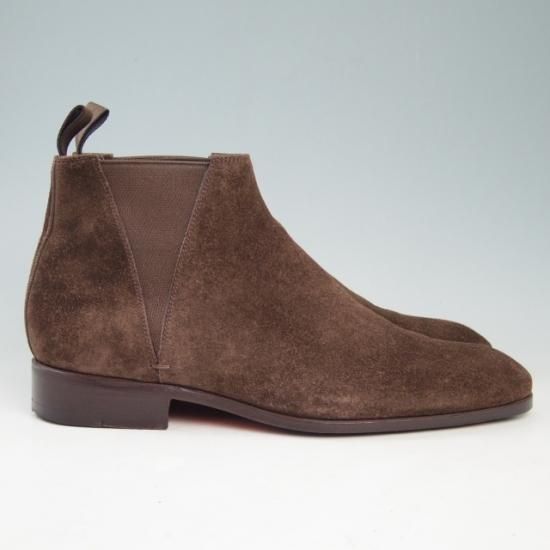 美品★サントーニ 6【定価10万★サイドゴア ブーツ】santoni★a335