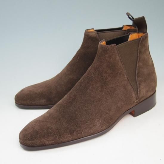 美品★サントーニ 6【定価10万★サイドゴア ブーツ】santoni★a335