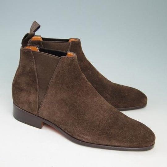 美品★サントーニ 6【定価10万★サイドゴア ブーツ】santoni★a335