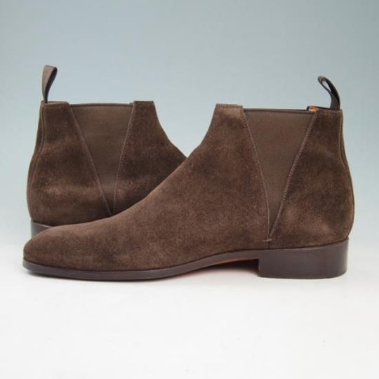 美品★サントーニ 6【定価10万★サイドゴア ブーツ】santoni★a335