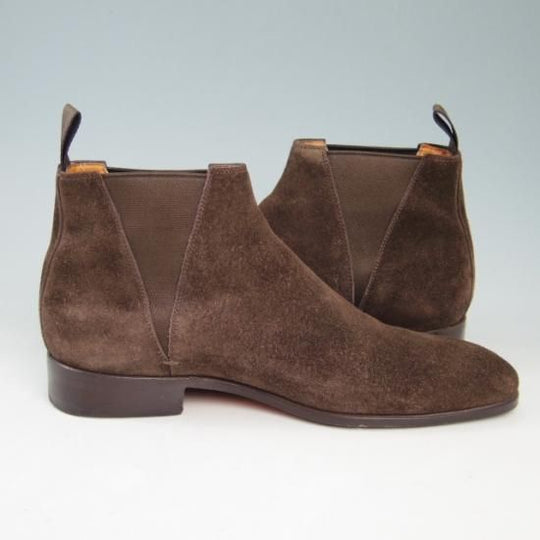 美品★サントーニ 6【定価10万★サイドゴア ブーツ】santoni★a335