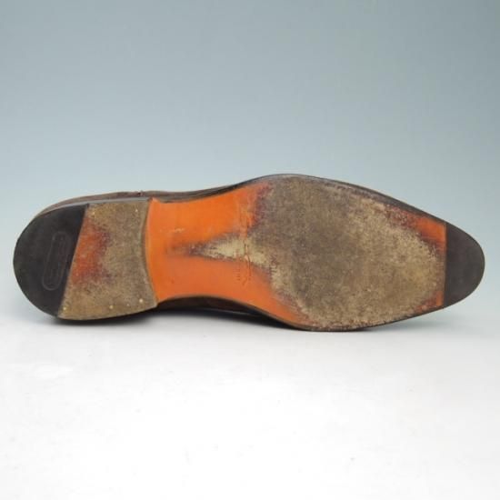 美品★サントーニ 6【定価10万★サイドゴア ブーツ】santoni★a335