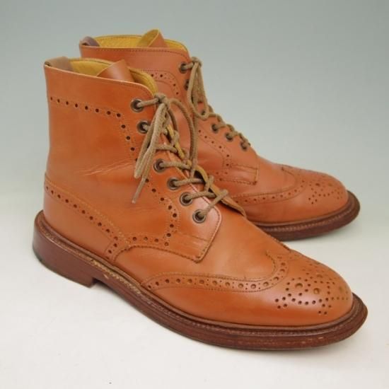 極上★トリッカーズ(レディース) SIZE 6【★カントリーブーツ/L2508C】シーシェイド/TAN C Shade/ブーツ/Tricker's★a339