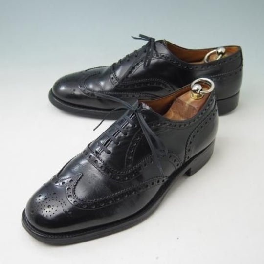 ★チャーチ 85G/UK8.5【旧チャーチ★2都市ロゴ/BURWOOD/バーウッド】81ラスト/ブックバインダーカーフ/黒/Church's★a343