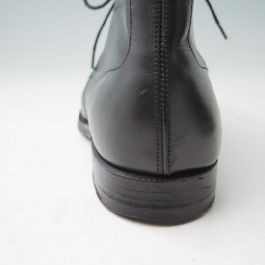 極美品★クロケット&ジョーンズ 7.5E【★(英)ジョージクレバリー別注/チャッカブーツ】ハンドグレード/カーフ/黒/GEORGE CLEVERLEY/メンズ/Crockett&Jones★a345