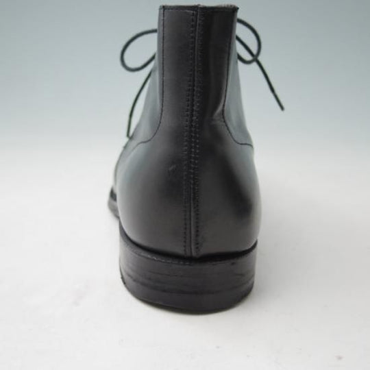 極美品★クロケット&ジョーンズ 7.5E【★(英)ジョージクレバリー別注/チャッカブーツ】ハンドグレード/カーフ/黒/GEORGE CLEVERLEY/メンズ/Crockett&Jones★a345
