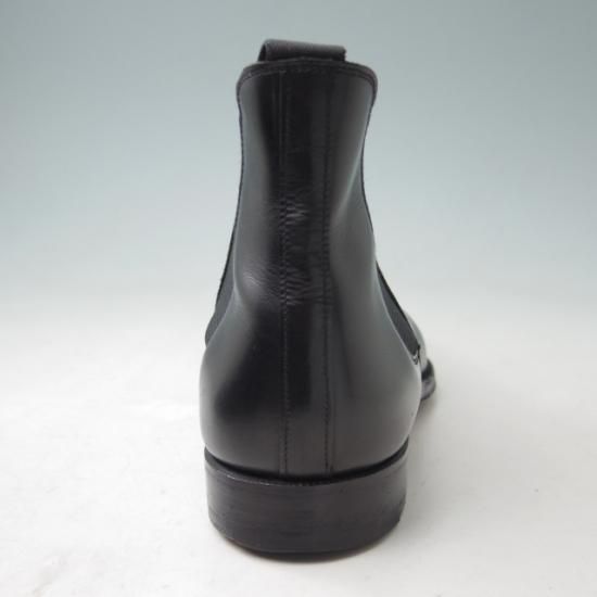 極上★クロケット&ジョーンズ 8E【★BEAMS別注/チェルシー/CHELSEA】341ラスト/サイドゴアブーツ/カーフ/黒/ビームス/メンズ/Crockett&Jones★a346