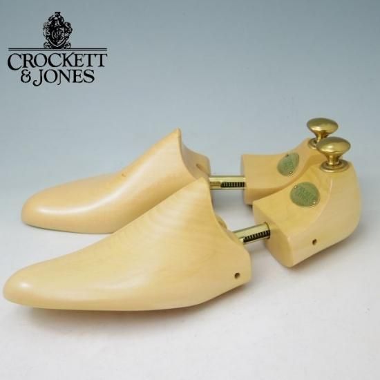 美品★クロケット&ジョーンズ SIZE 5【★純正シューツリー/631】木製シューキーパー/メンズ/Crockett&Jones★a348