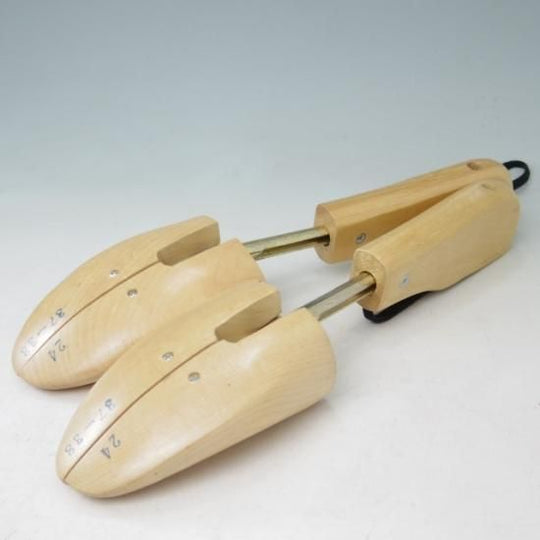 ★シューツリー24cm/37-38【★シューキーパー】メンズ 木製★a362