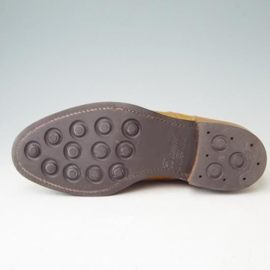 美品★クロケット&ジョーンズ 6.5E【★バーニーズNY別注/325ラスト】ダイナイトソール/Uチップ/カーフ/茶/BARNEYS/Crockett&Jones★a357