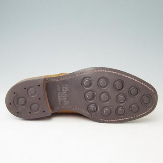 美品★クロケット&ジョーンズ 6.5E【★バーニーズNY別注/325ラスト】ダイナイトソール/Uチップ/カーフ/茶/BARNEYS/Crockett&Jones★a357