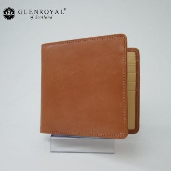 未使用★グレンロイヤル/GLENROYAL【★二つ折り財布】メンズ★a0N4534