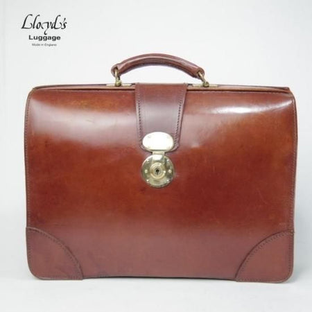 極上★ロイズラゲッジ/Lloyd's【★鞄】ダレスバッグ ブライドルレザー★N4548