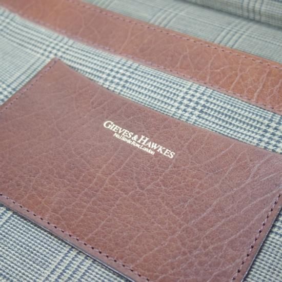 極上★(英)GIEVES&HAWKES/ギーブス&ホークス【★鞄】ブリーフケース★N4550