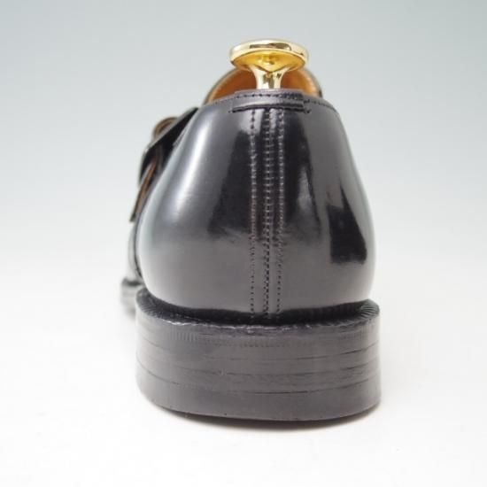 ★チャーチ 60F/UK6【旧チャーチ★ブックバインダーカーフ/73ラスト】Westbury/3都市ロゴ/モンクストラップ/黒/メンズ/Church's★a367