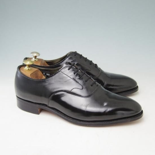 ★チャーチ UK6程度【貴重★ブルックスブラザーズ別注/BROOKS ENGLISH/911ラスト】905/プレーントゥ/旧チャーチ/黒/Church's★a368