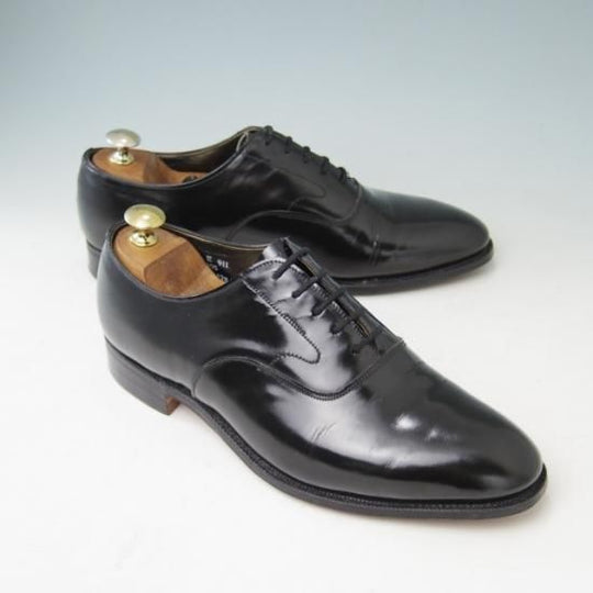 ★チャーチ UK6程度【貴重★ブルックスブラザーズ別注/BROOKS ENGLISH/911ラスト】905/プレーントゥ/旧チャーチ/黒/Church's★a368