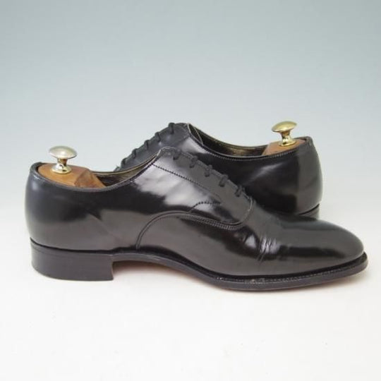 ★チャーチ UK6程度【貴重★ブルックスブラザーズ別注/BROOKS ENGLISH/911ラスト】905/プレーントゥ/旧チャーチ/黒/Church's★a368