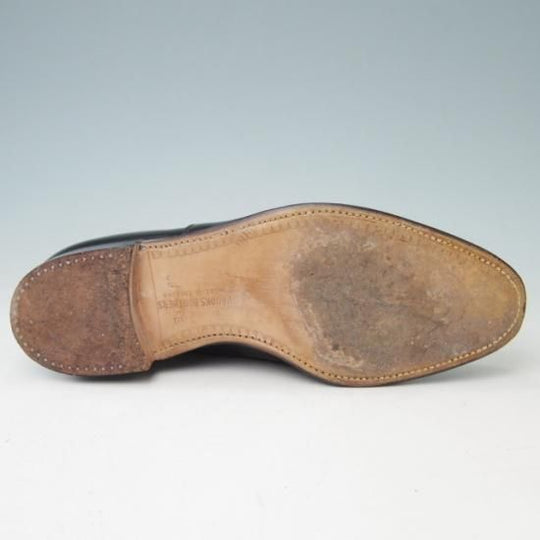 ★チャーチ UK6程度【貴重★ブルックスブラザーズ別注/BROOKS ENGLISH/911ラスト】905/プレーントゥ/旧チャーチ/黒/Church's★a368